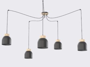 Hanglamp Brabino Zwart