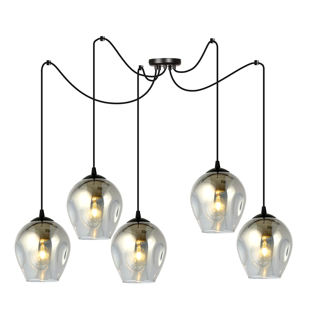 Hanglamp Hattem Zwart Ø14 cm