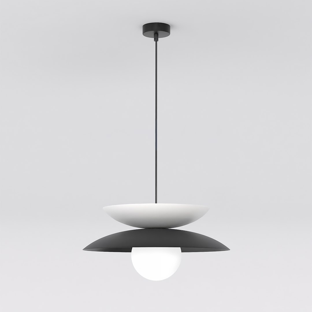 Hanglamp Bondak Zwart Ø10 cm