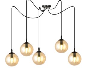 Hanglamp Rummon Zwart Ø14 cm