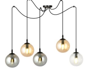 Hanglamp Kleilvor Zwart Ø14 cm