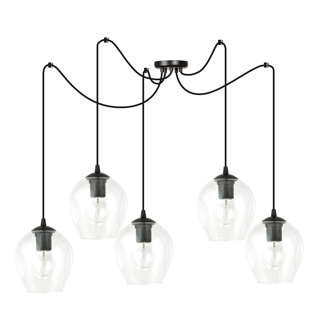 Hanglamp Mauvas Zwart Ø14 cm - Afbeelding 2