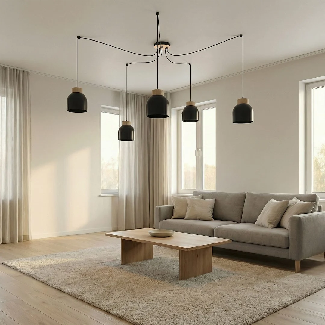 Hanglamp Brabino Zwart - Afbeelding 2