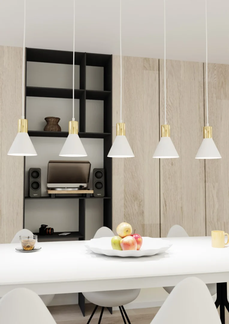 Hanglamp Berol Wit Ø16 cm - Afbeelding 3