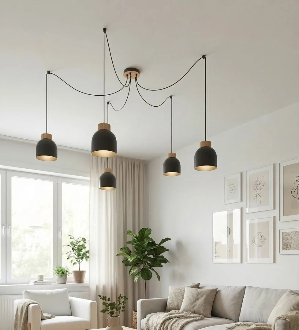 Hanglamp Brabino Zwart - Afbeelding 3