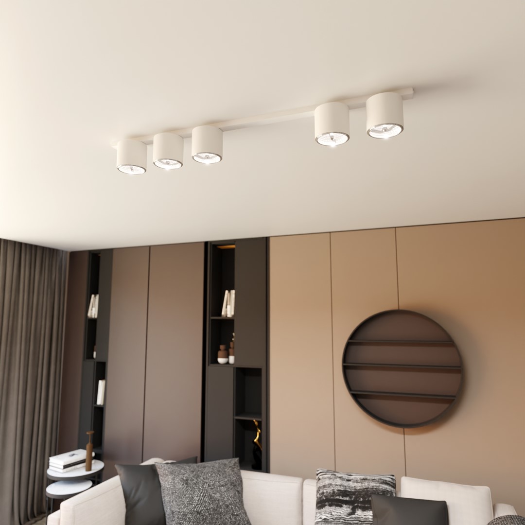 Plafondlamp Sliesona Wit - Afbeelding 3