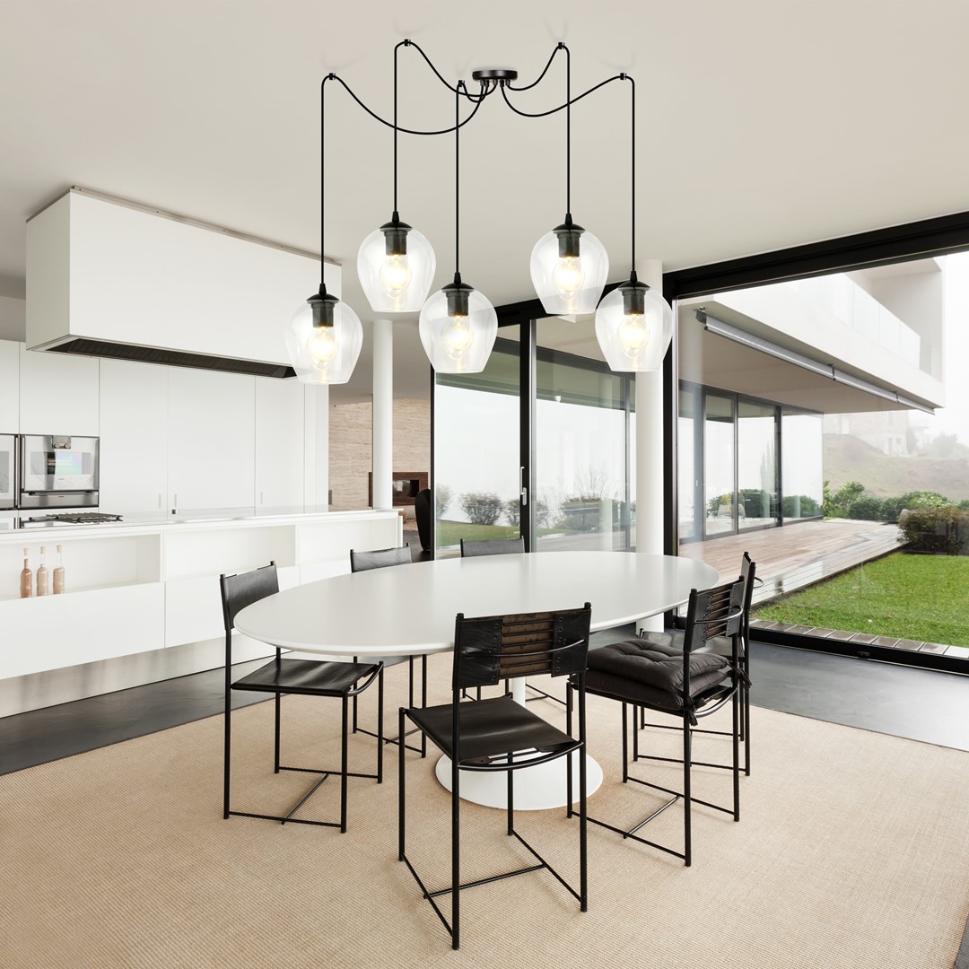 Hanglamp Mauvas Zwart Ø14 cm - Afbeelding 4