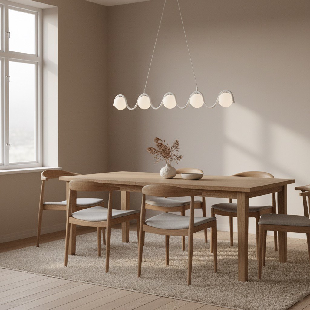 Hanglamp Rulland Wit Ø10 cm - Afbeelding 4