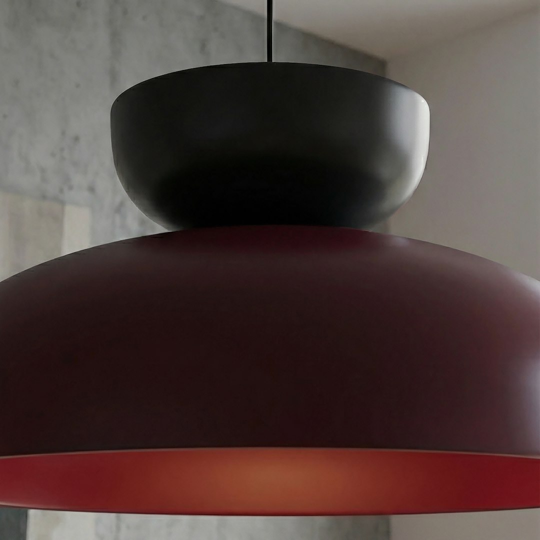 Hanglamp Slaurros Bordeaux - Afbeelding 4