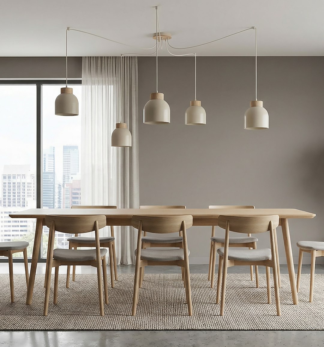 Hanglamp Klutes Beige - Afbeelding 4
