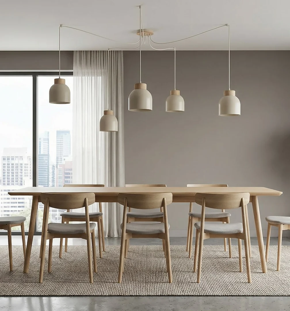 Hanglamp Klutes Beige - Afbeelding 4