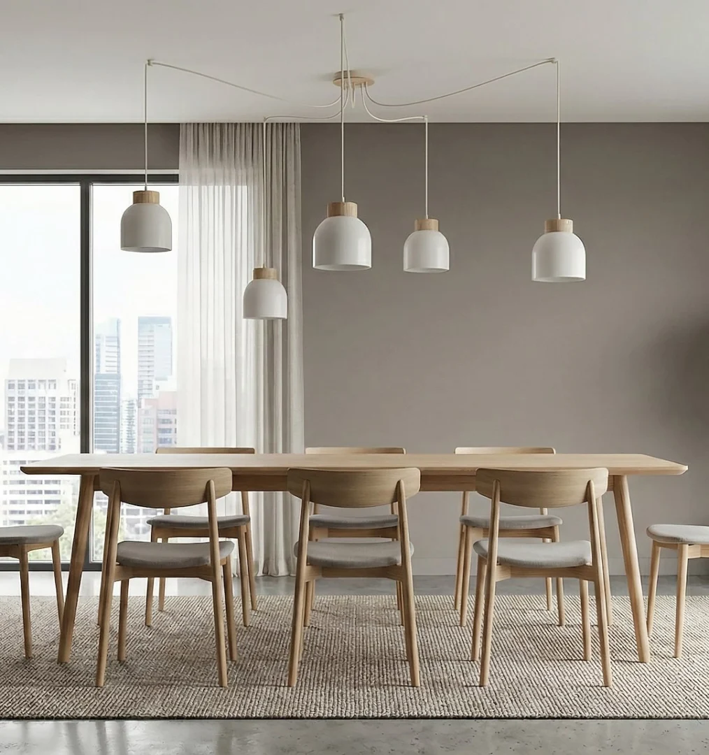 Hanglamp Meerdis Wit - Afbeelding 4