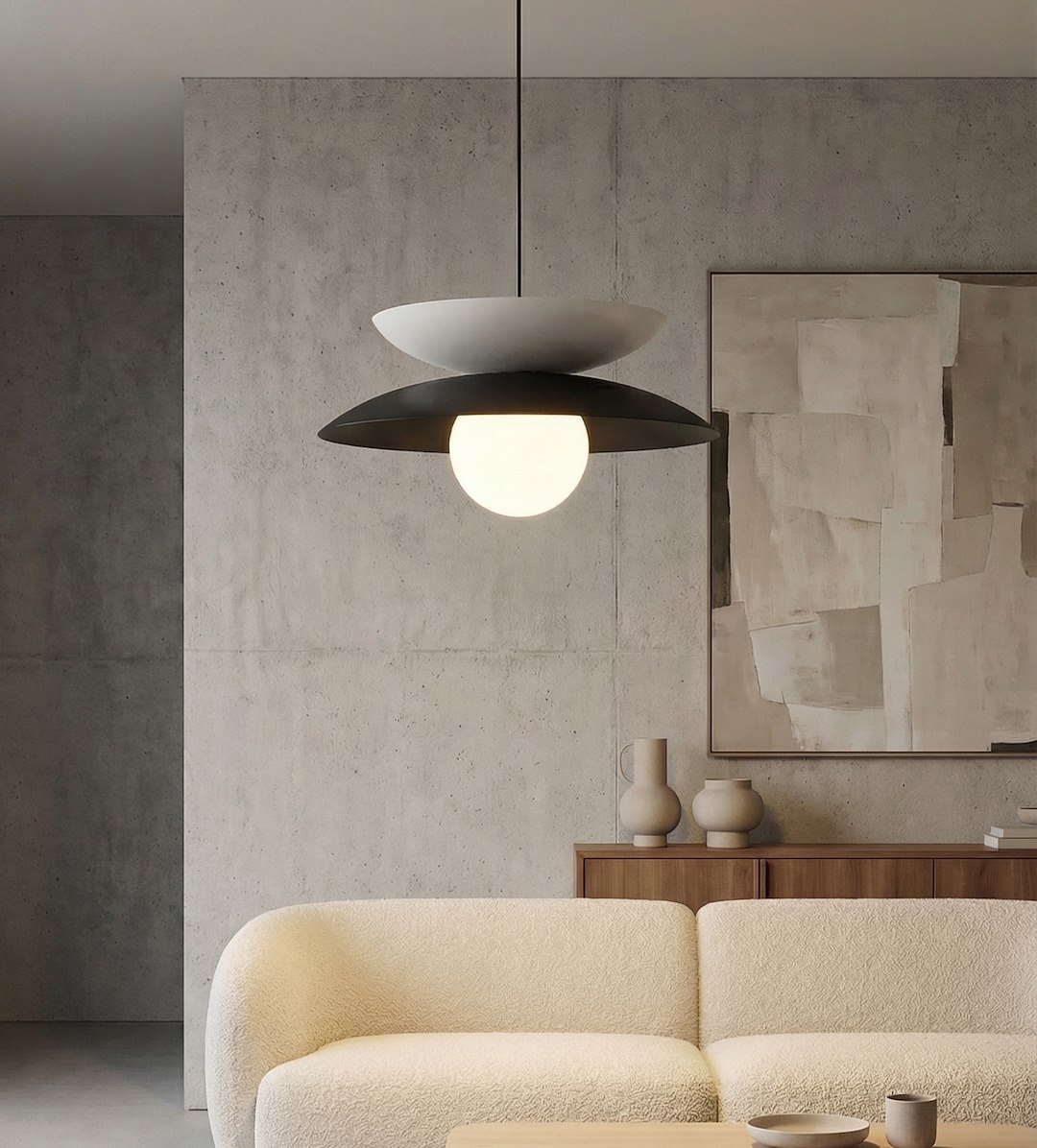 Hanglamp Bondak Zwart Ø10 cm - Afbeelding 4