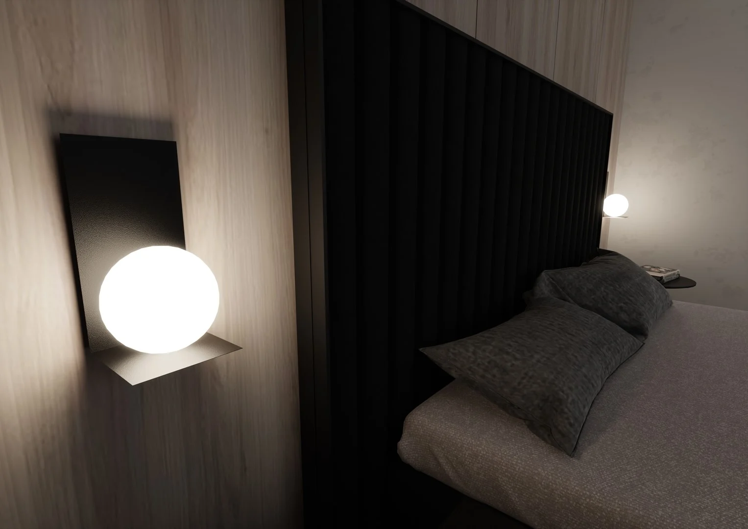 Wandlamp Fauntino Zwart Ø14 cm - Afbeelding 4