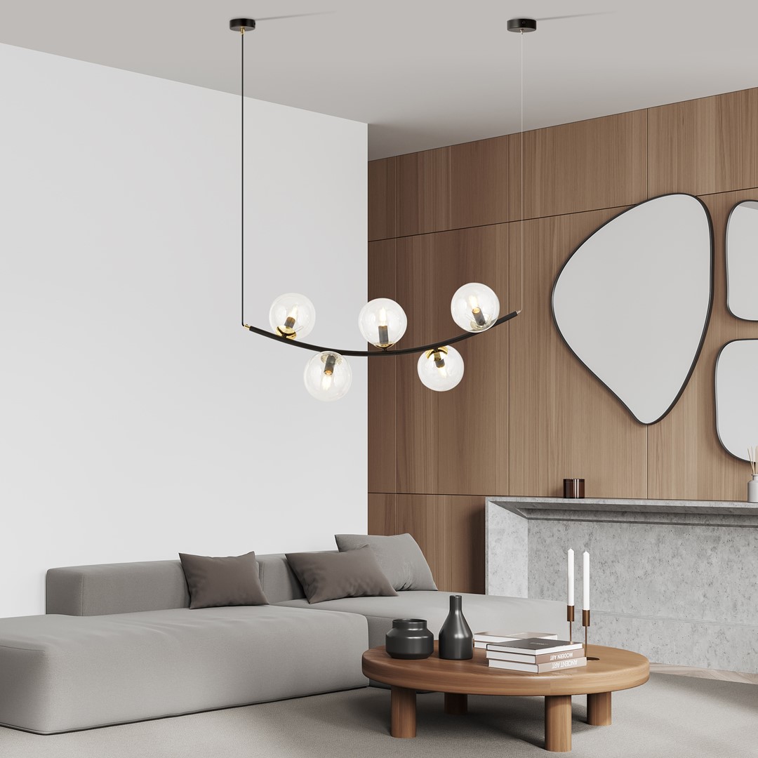 Hanglamp Morran Zwart Ø14 cm - Afbeelding 4
