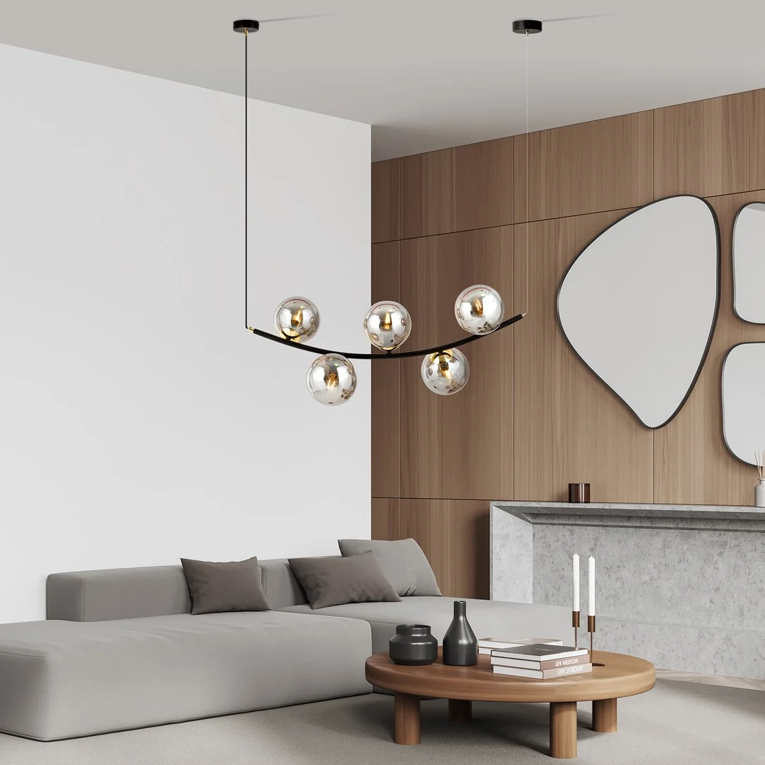 Hanglamp Celli Zwart Ø14 cm - Afbeelding 4