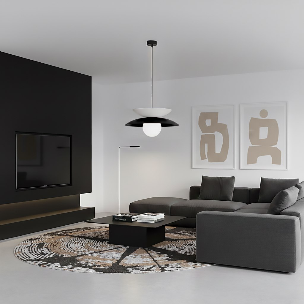 Hanglamp Bondak Zwart Ø10 cm - Afbeelding 5
