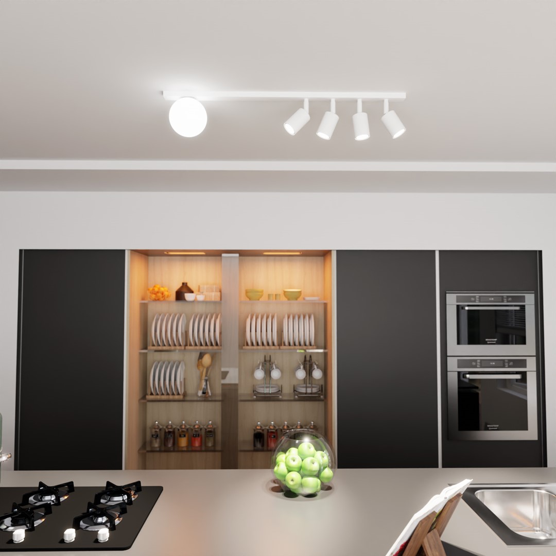 Plafondlamp Jessund Zwart Ø14 cm - Afbeelding 5