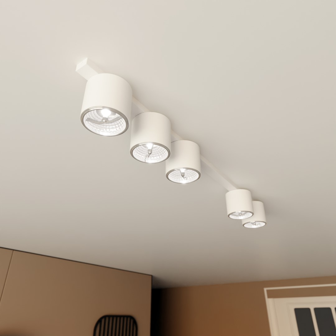 Plafondlamp Sliesona Wit - Afbeelding 6