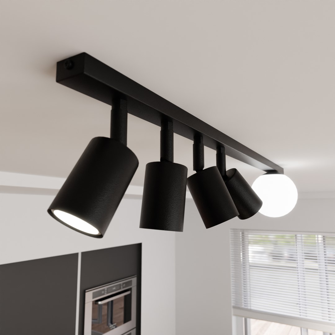 Plafondlamp Slummar Zwart Ø14 cm - Afbeelding 6