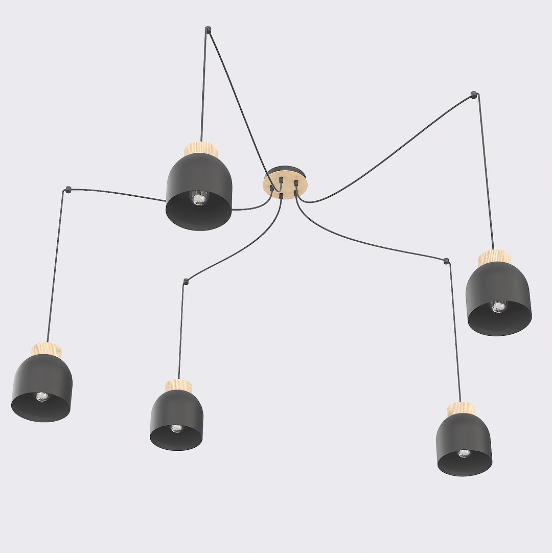 Hanglamp Brabino Zwart - Afbeelding 7