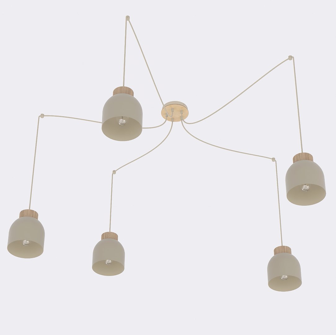 Hanglamp Klutes Beige - Afbeelding 7