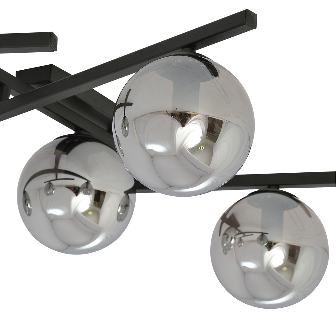 Plafondlamp Peilly Zwart Ø15 cm - Afbeelding 10