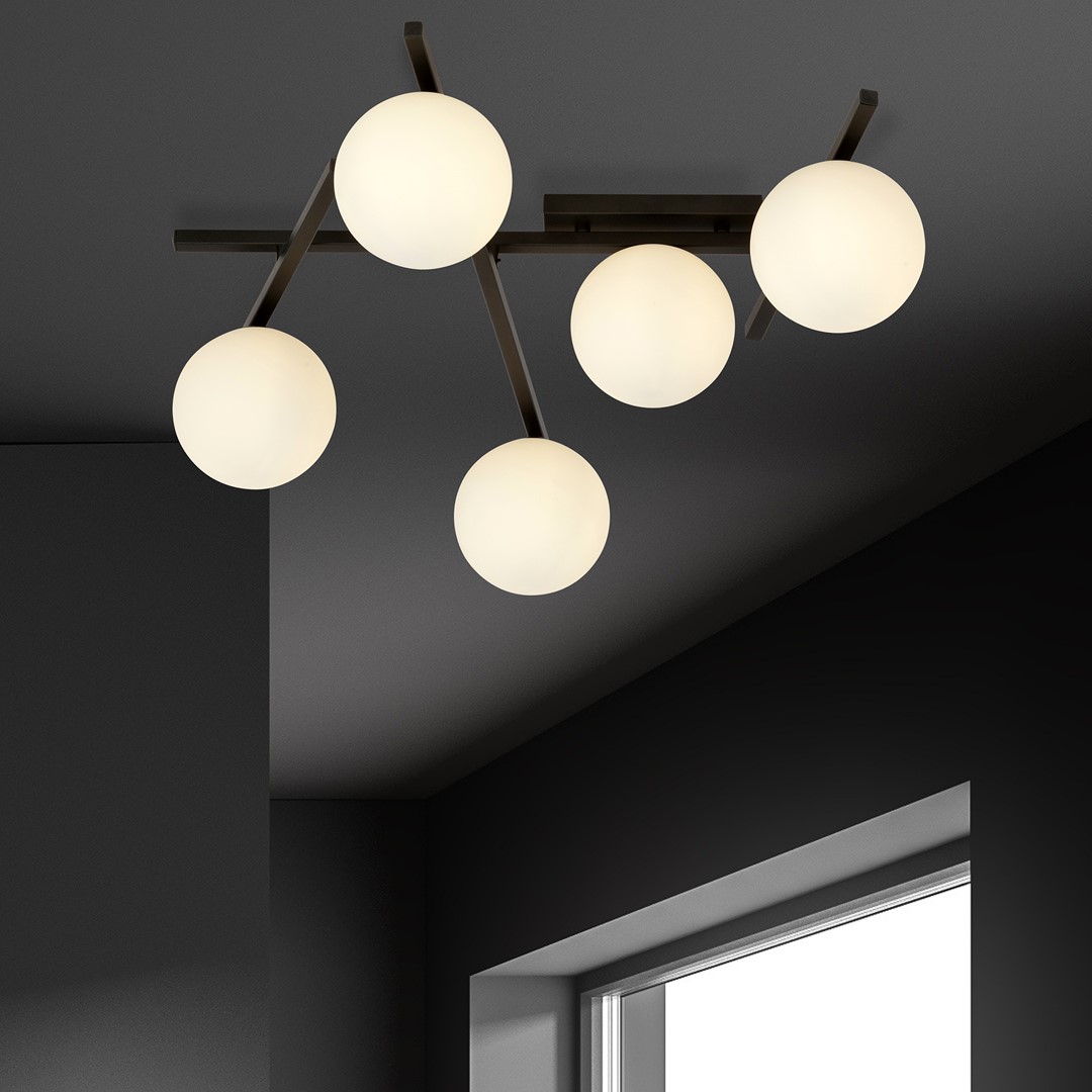 Plafondlamp Skummira Zwart Ø15 cm - Afbeelding 10