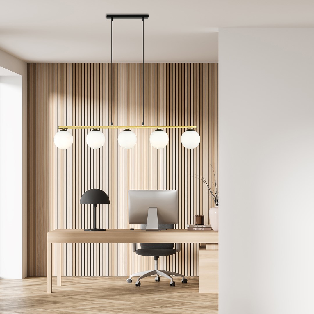 Hanglamp Gauloro Zwart Ø14 cm - Afbeelding 10