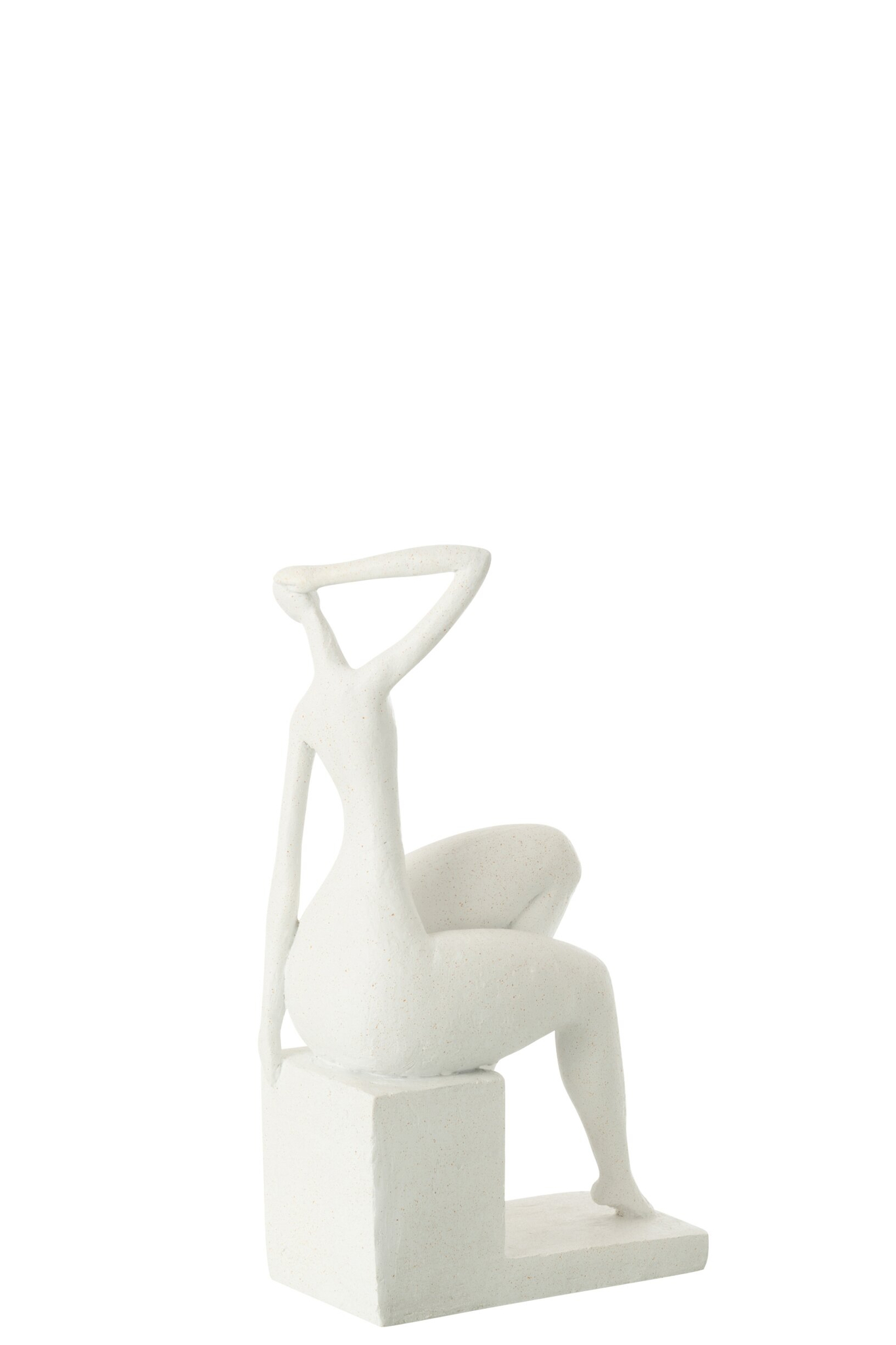 Decoratie Gaurmane Polyresin Wit