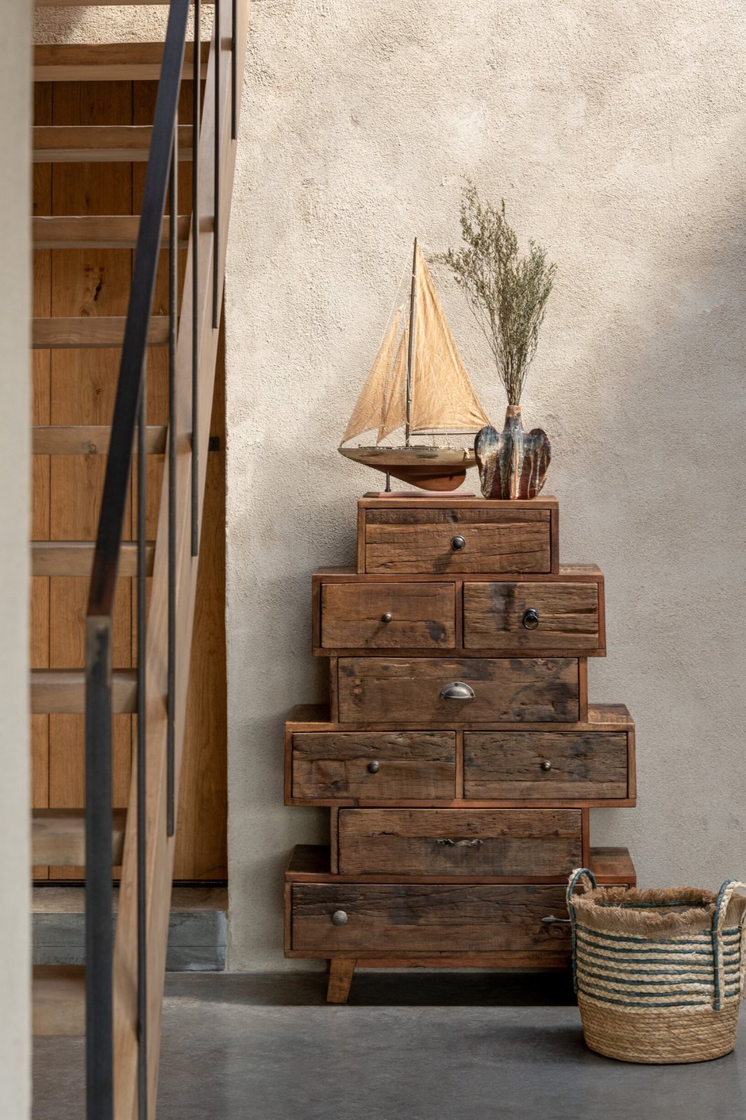 Modelschip Niernik Hout Bruin - Afbeelding 2