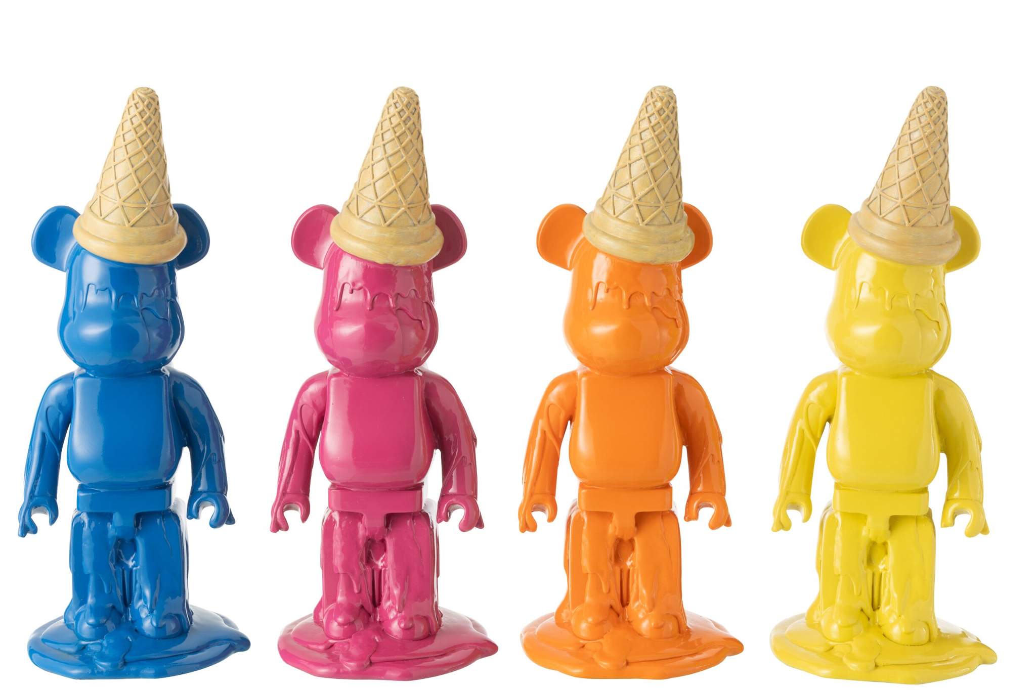 Decoratiefiguur Zorik Polyresin Geel H39,5 cm - Afbeelding 2