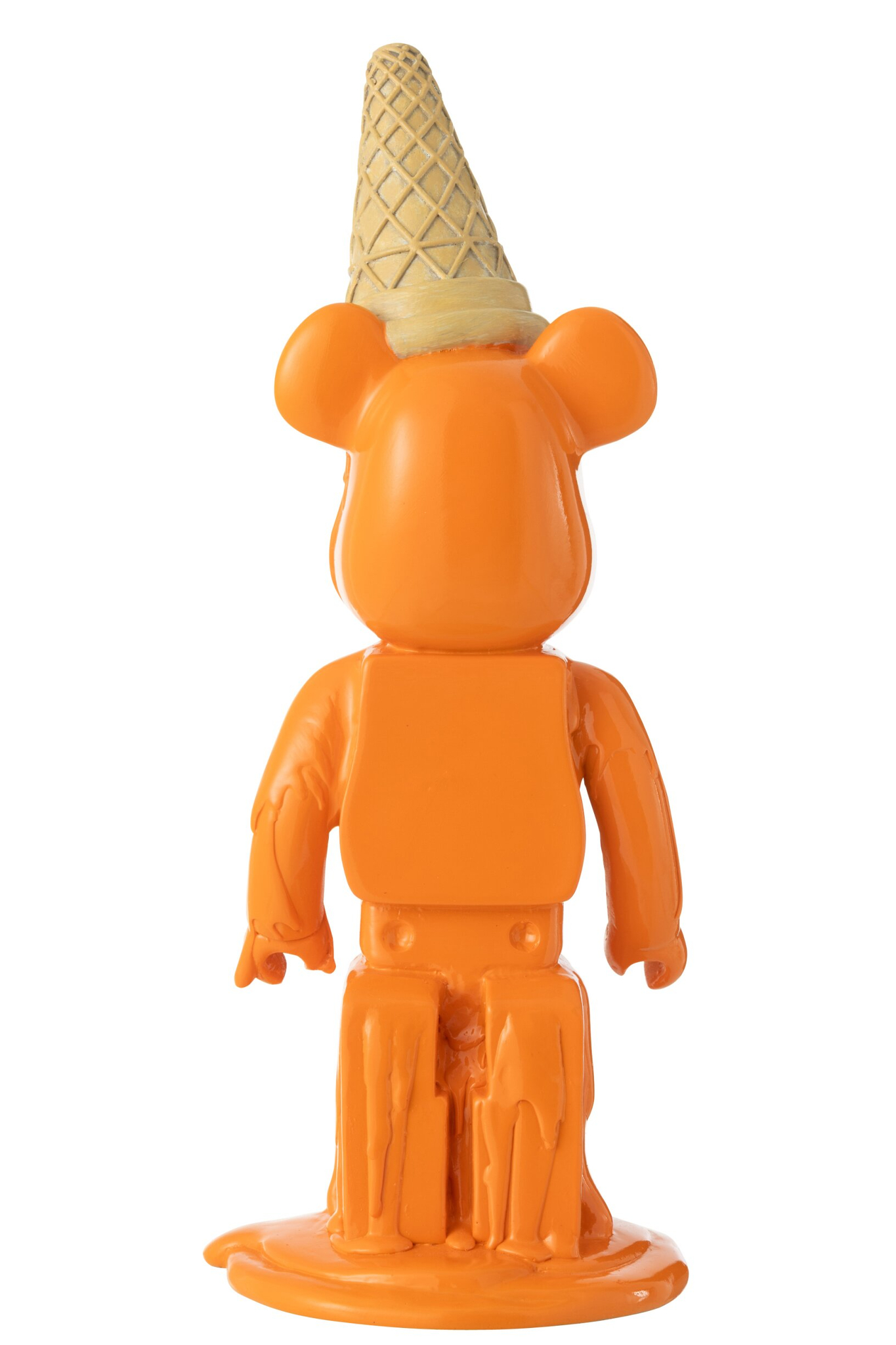 Beeld Cuskand Polyresin Oranje H39,5 cm