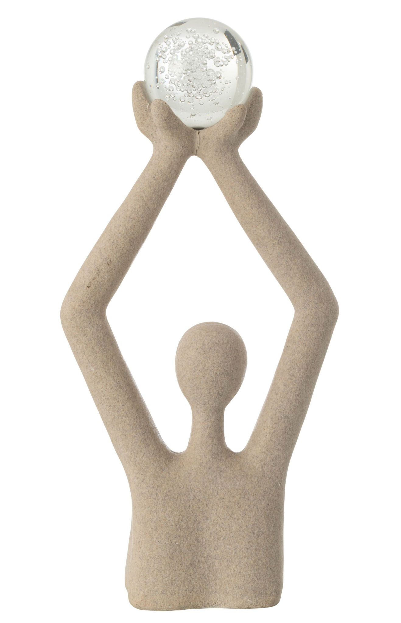 Woonaccessoire Hausero Polyresin Naturel - Afbeelding 2
