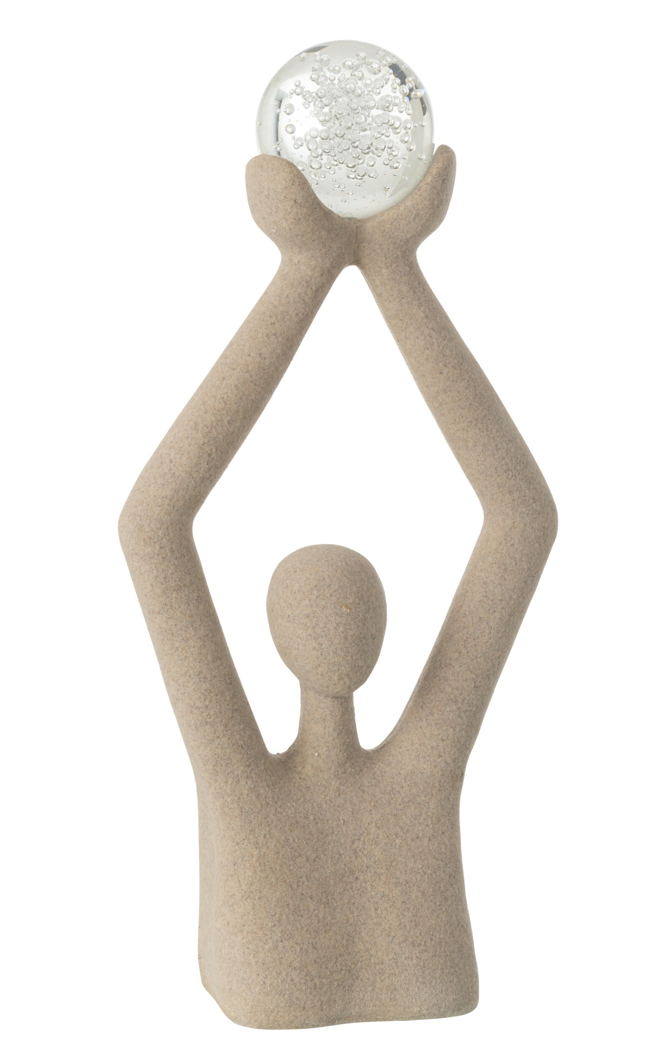 Woonaccessoire Hausero Polyresin Naturel - Afbeelding 3