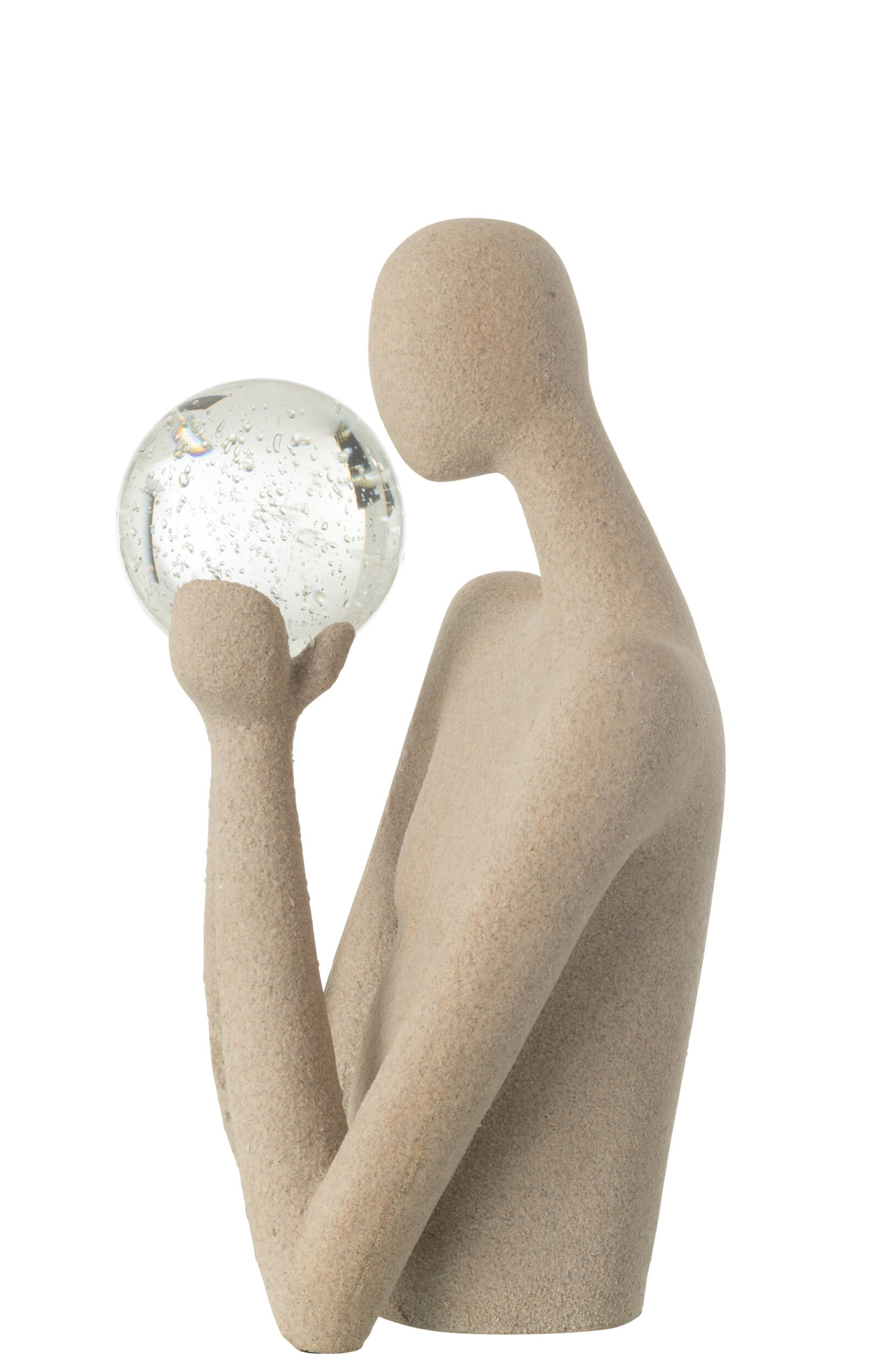 Decoratiebal Caasia Polyresin Naturel