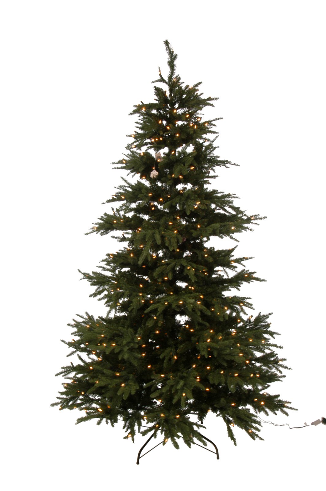 Kerstboom Kikas Pvc Groen H225 cm - Afbeelding 4