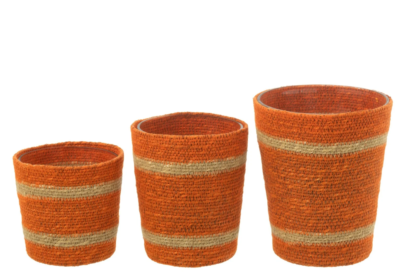 Geurkaars Sloovak Glas Oranje - Afbeelding 3