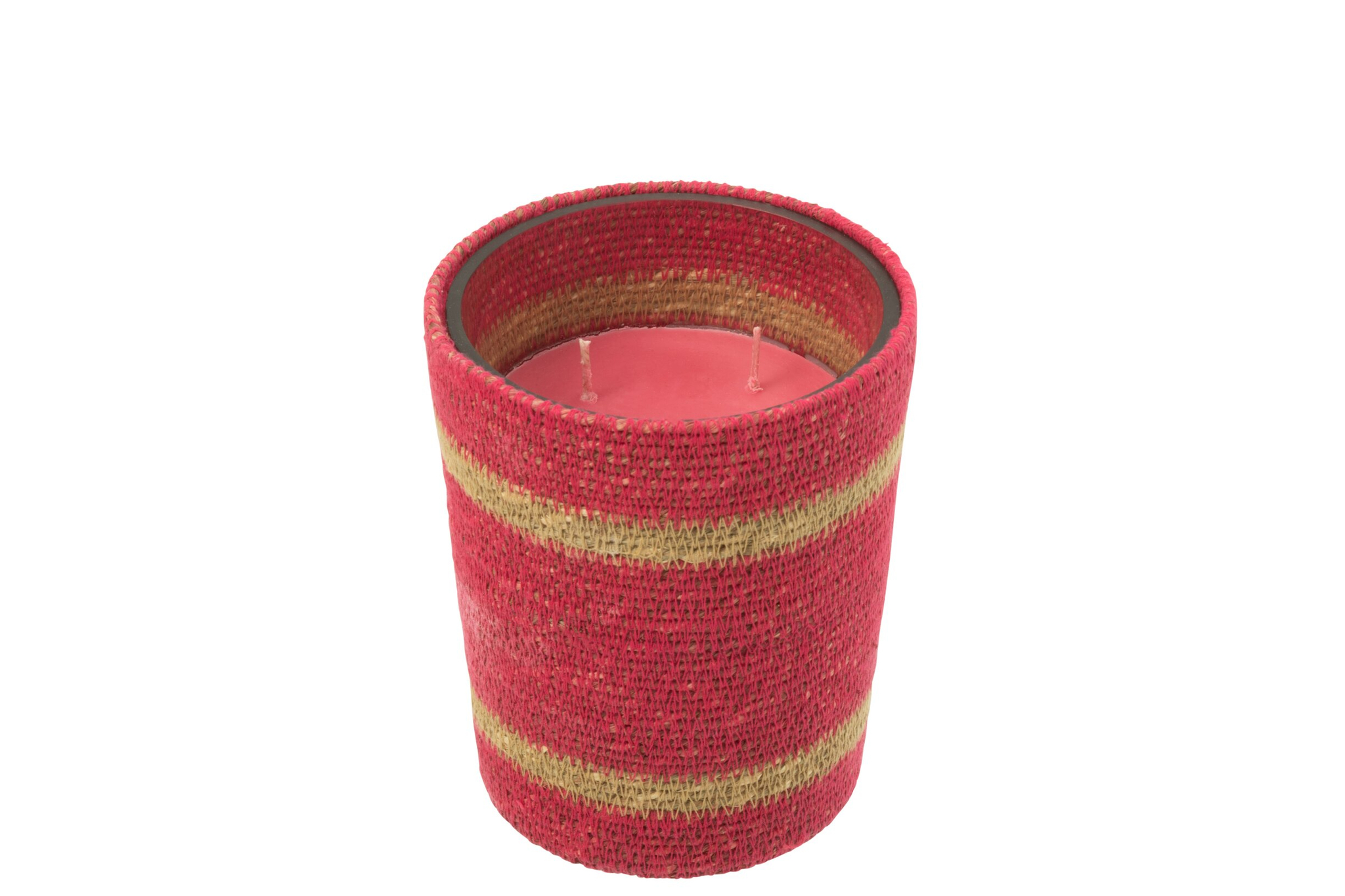 Geurkaars Groonio Glas Roze
