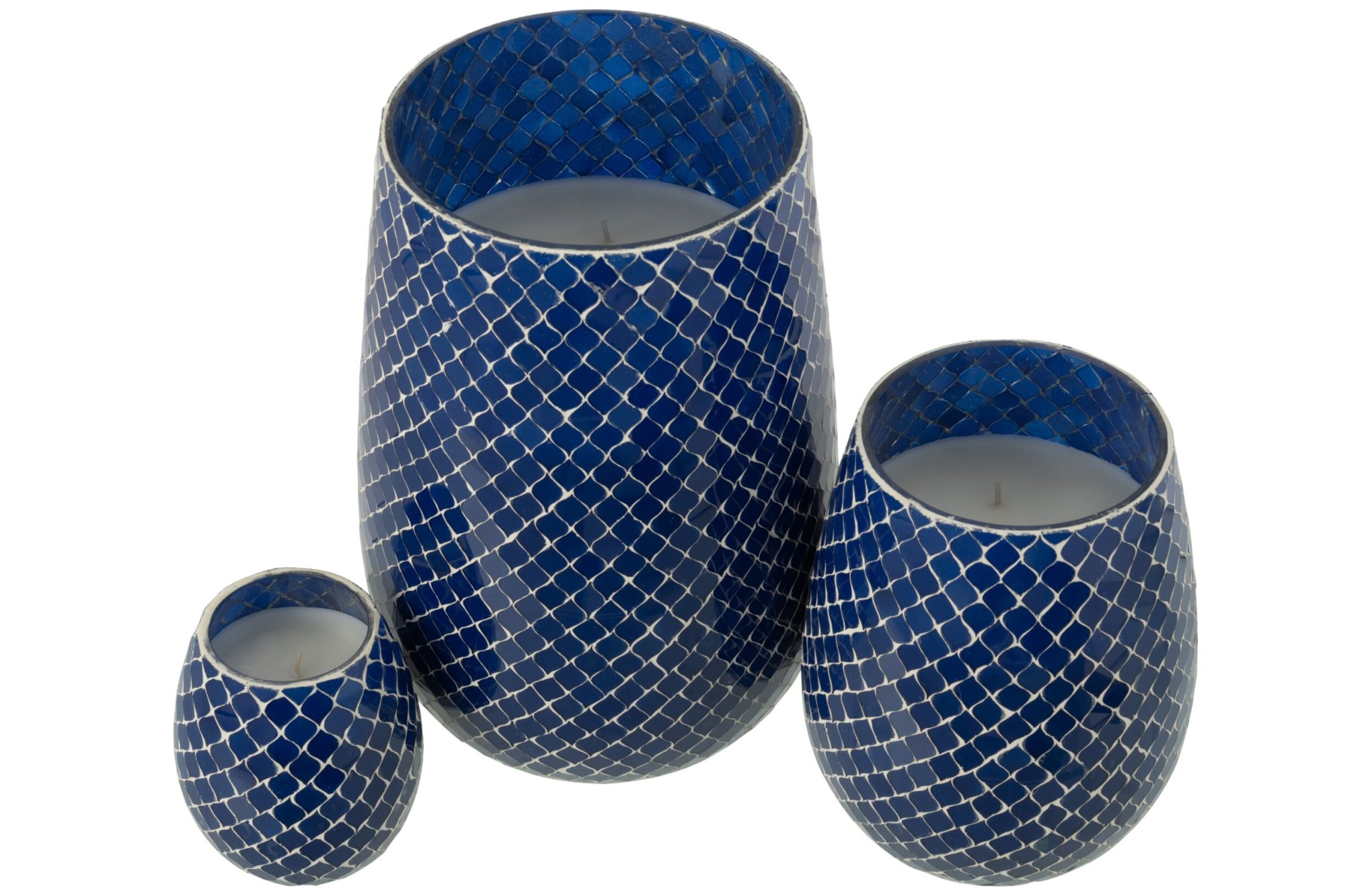 Geurkaars Moltero Paraffine Blauw - Afbeelding 3
