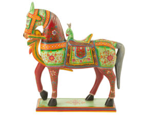 Beeld Voorda Mangohout Meerkleurig H58 cm