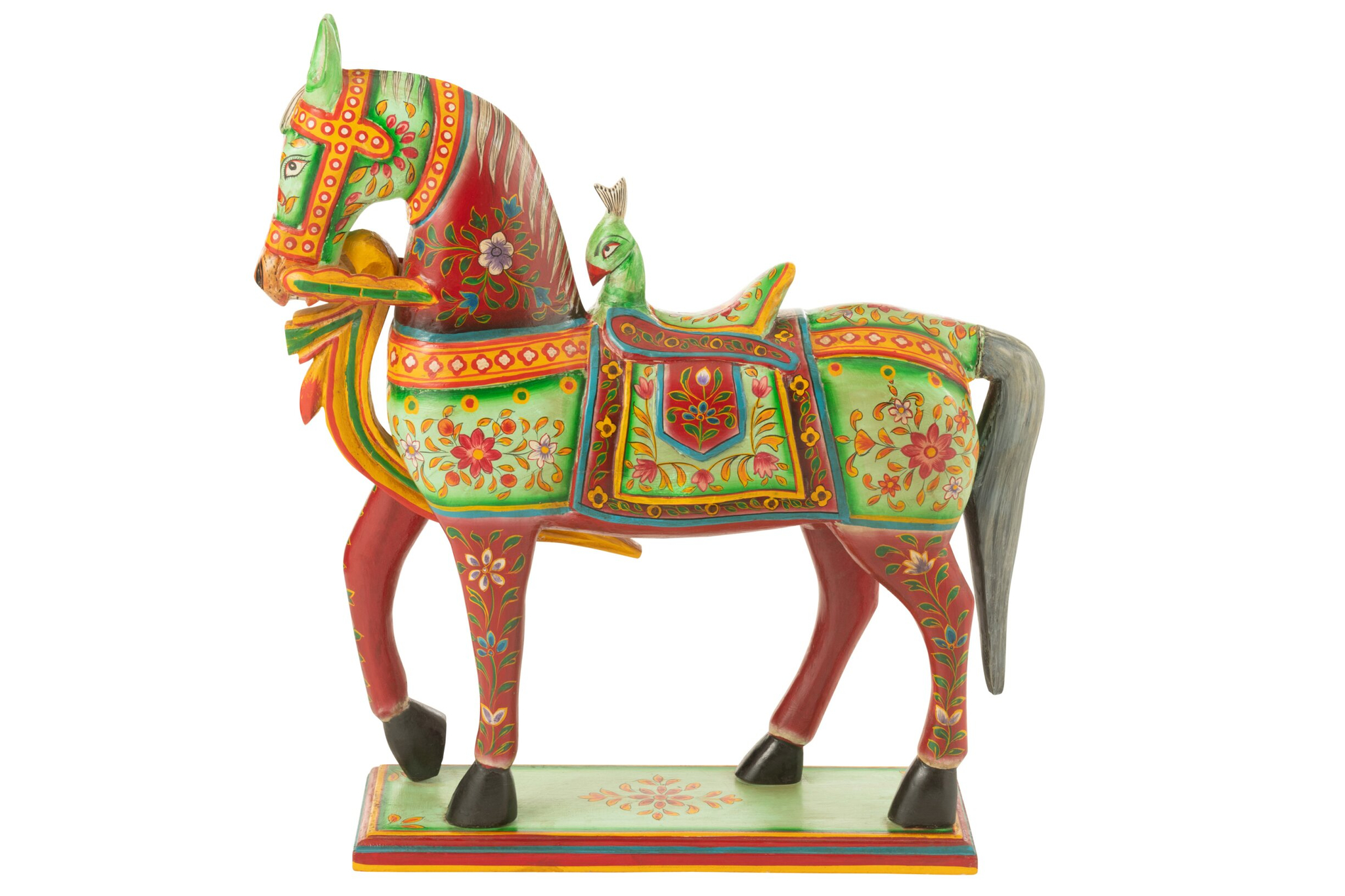 Beeld Voorda Mangohout Meerkleurig H58 cm