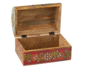 Opbergdoos Runson Mangohout Meerkleurig