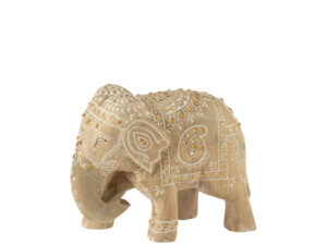 Decoratiefiguur Valvol Mangohout Meerkleurig H20 cm