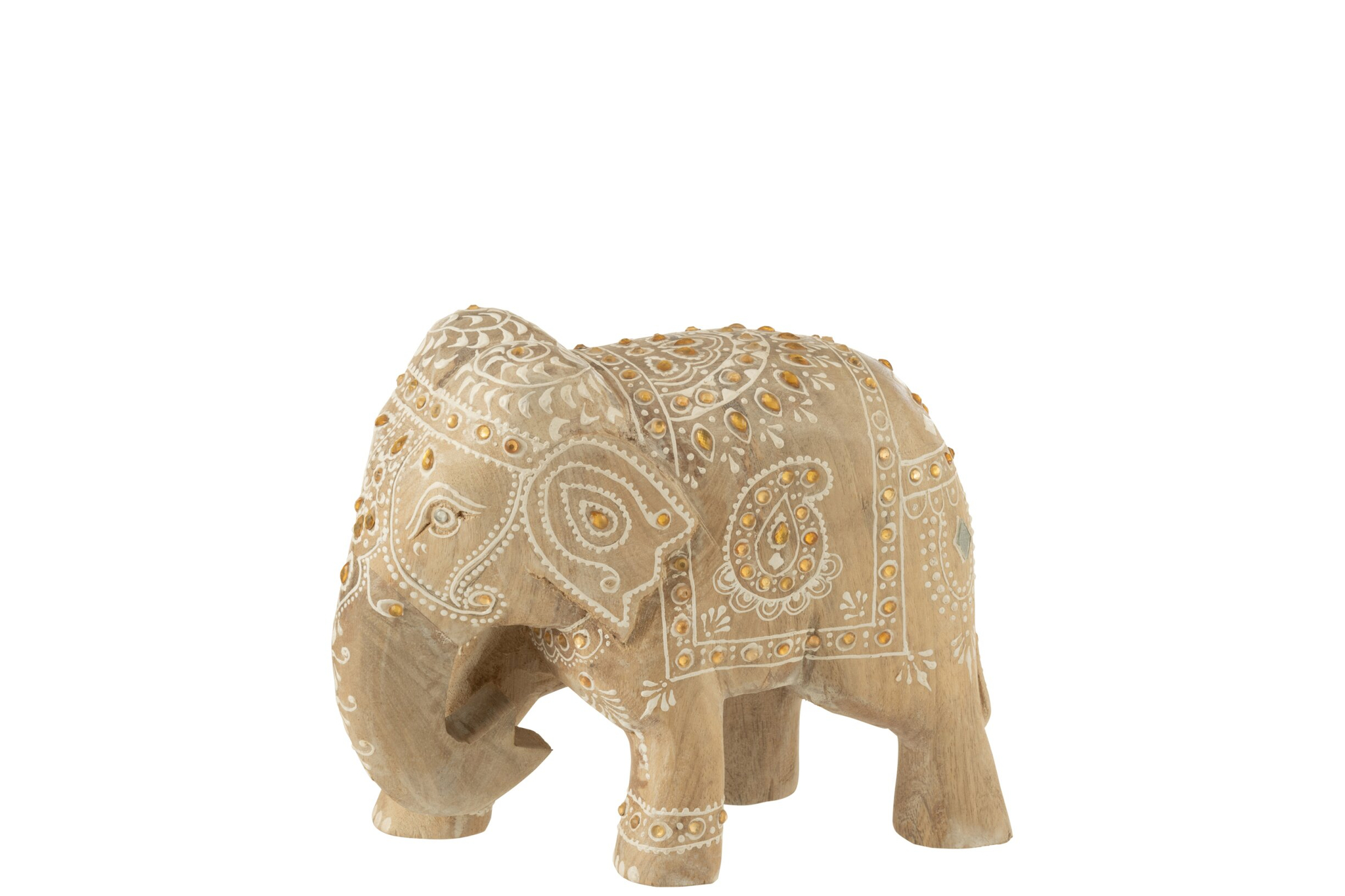 Decoratiefiguur Valvol Mangohout Meerkleurig H20 cm
