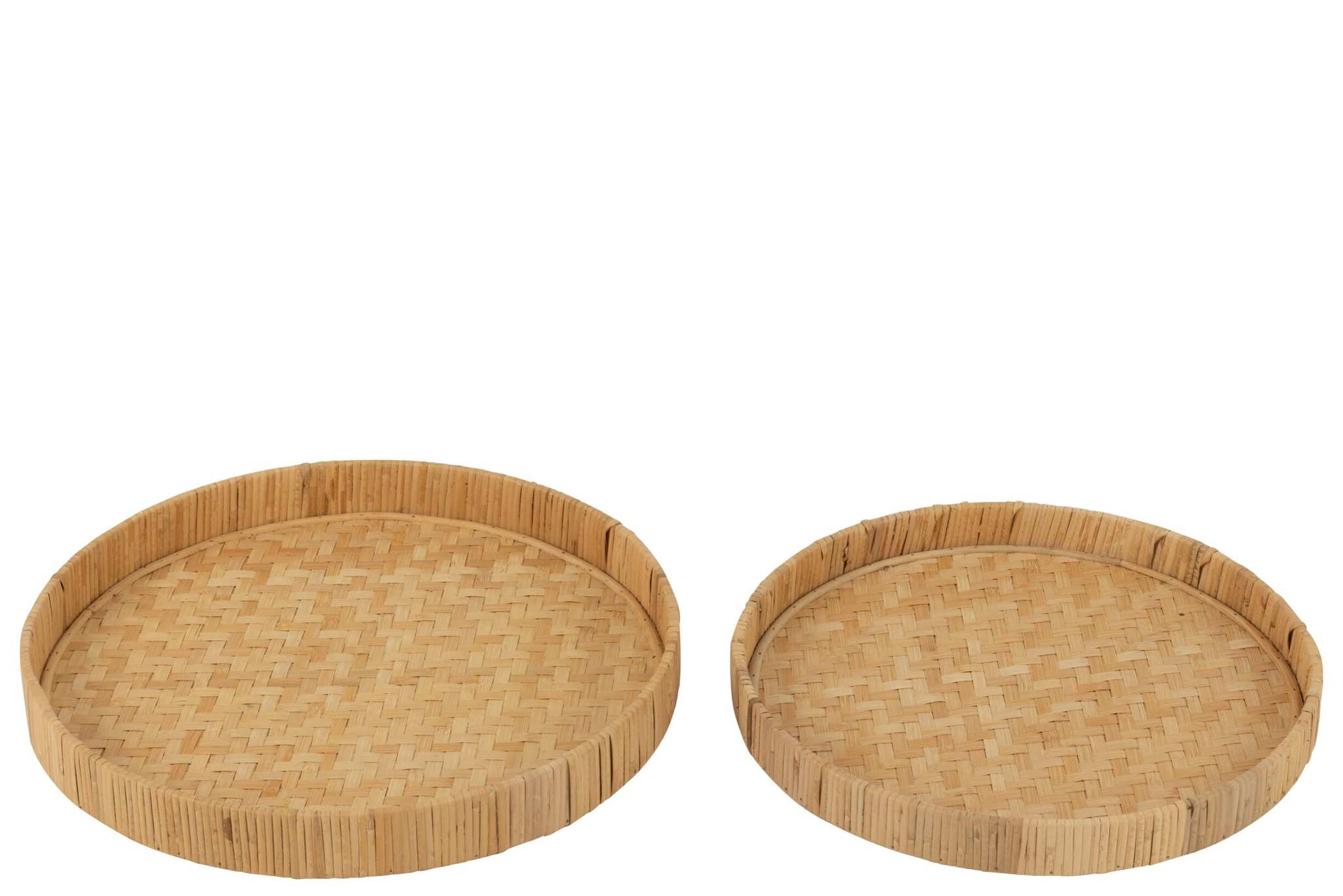 Bord Trevio Bamboe Naturel - Set van 2