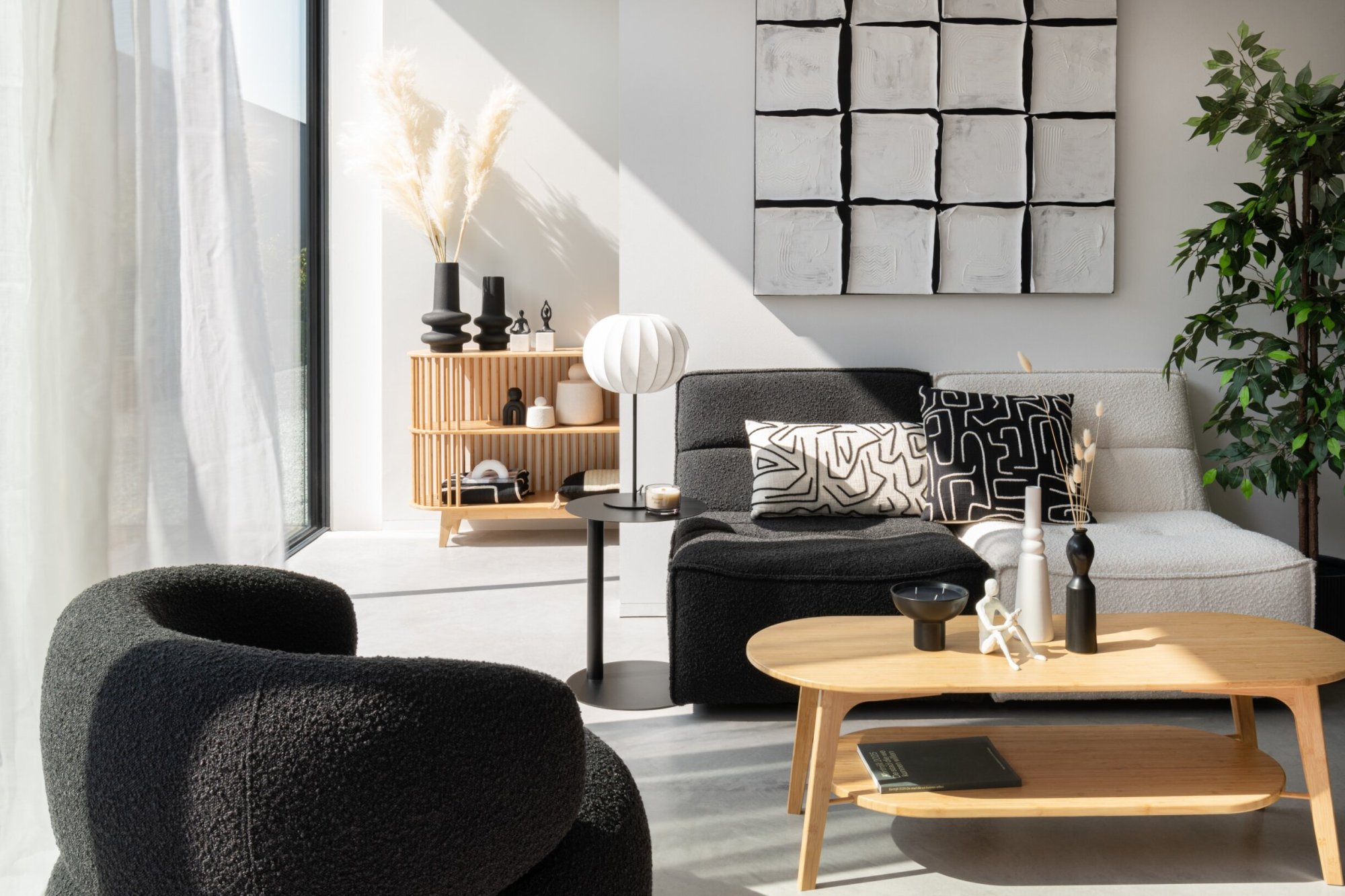 Fauteuil Skienura Schuim Zwart - Afbeelding 4