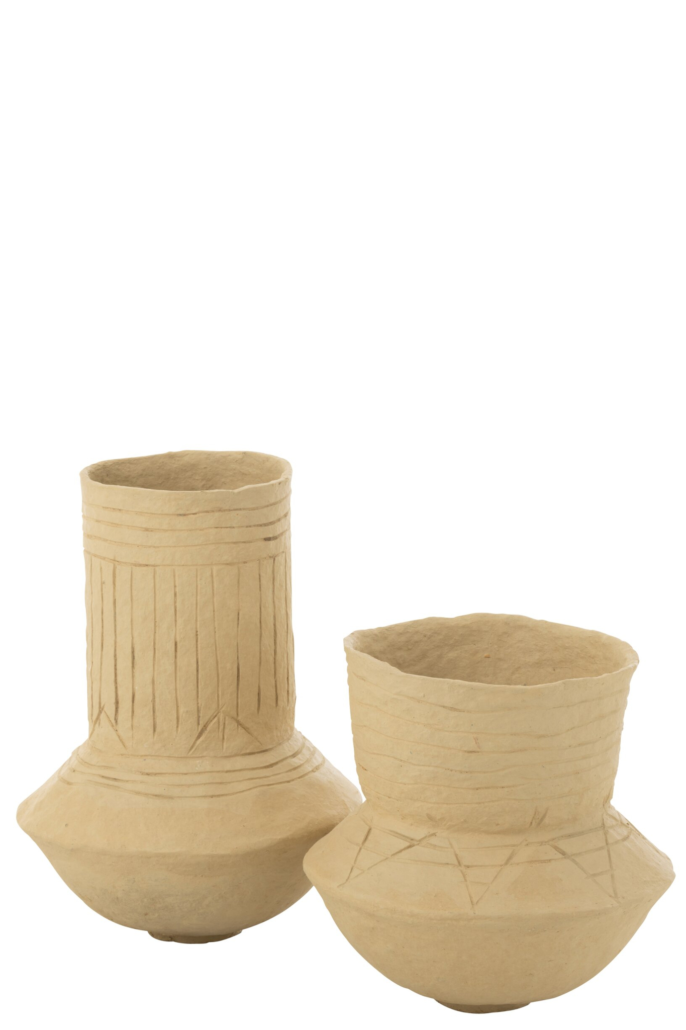 Pot Hilo Papier Naturel H60 cm