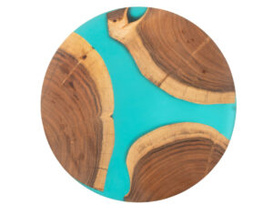 Serveerplank Pendak Hout Blauw