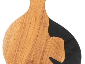 Serveerplank Nierdone Hout Zwart